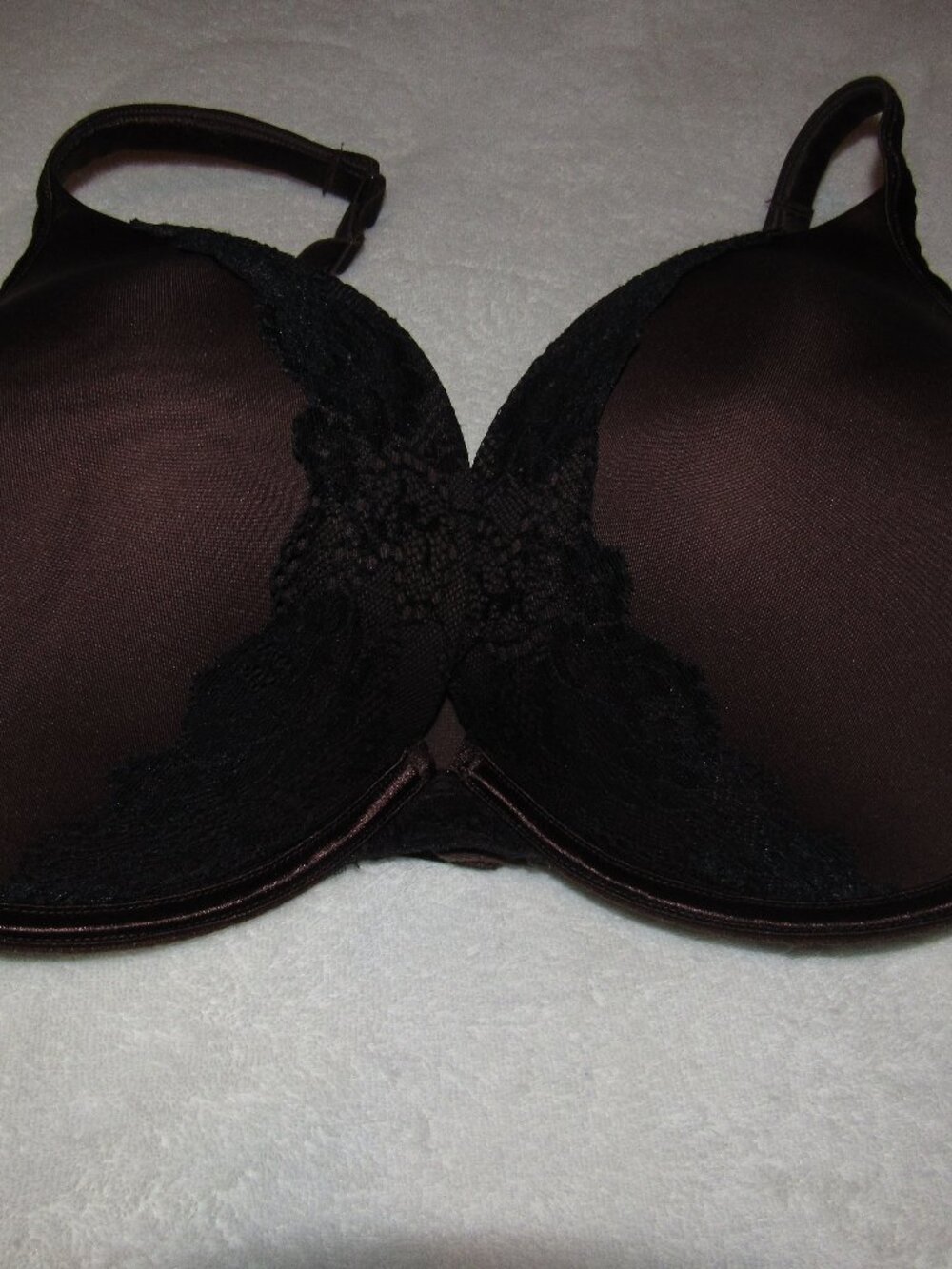Cacique Brown/Black Bra 42DD